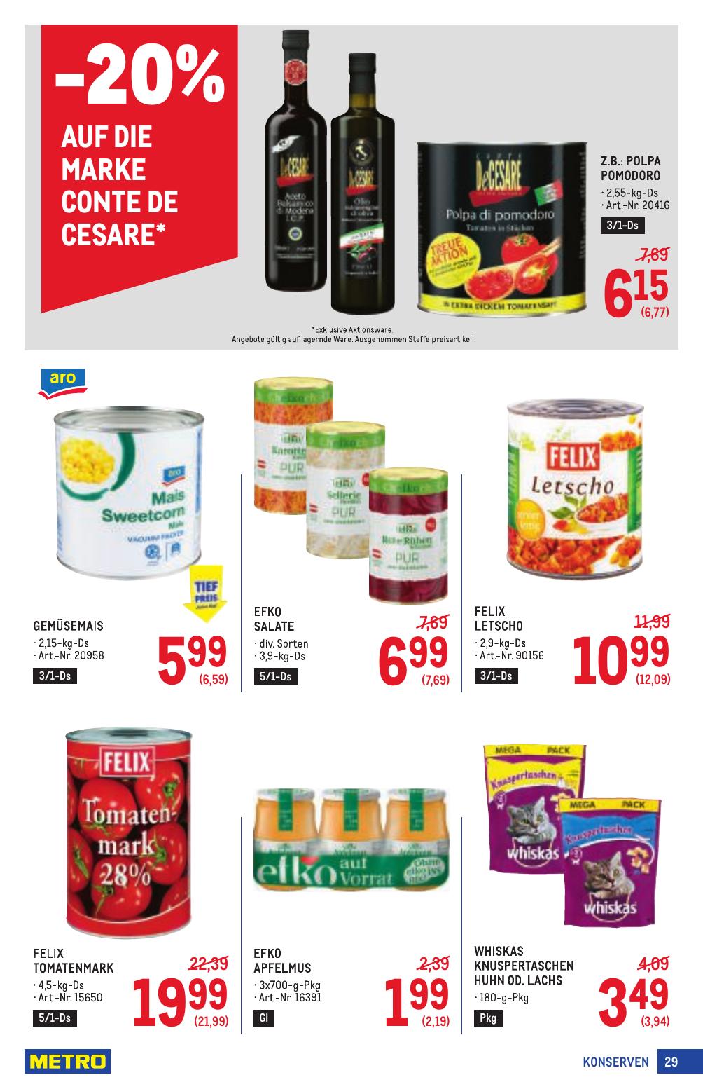 Metro Profi flyer page