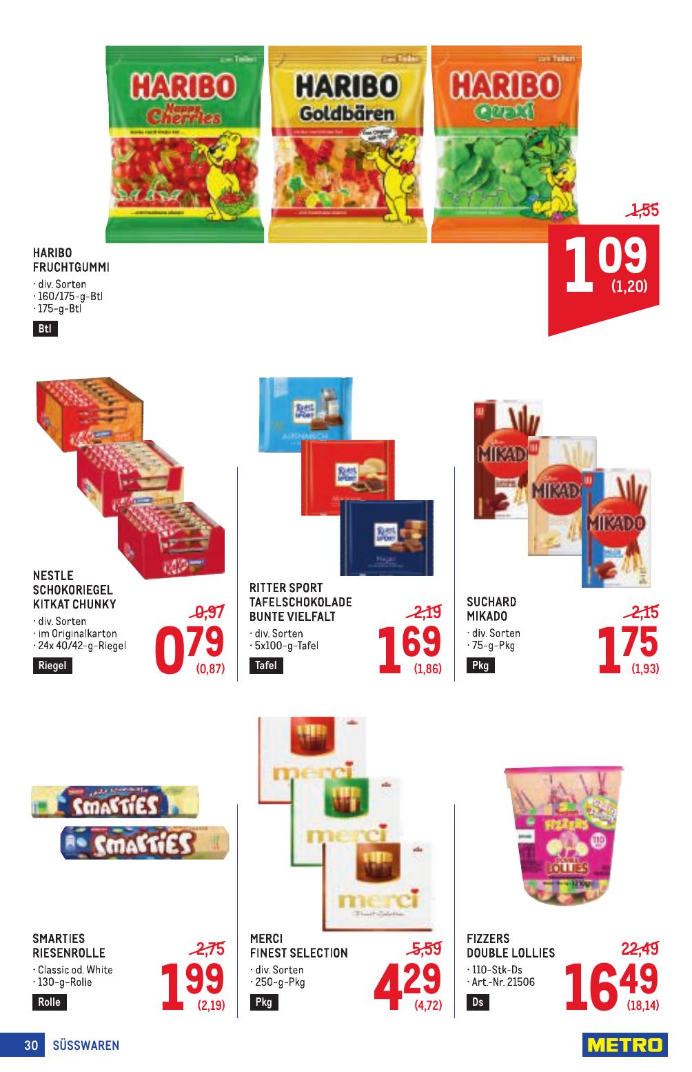 Metro Profi flyer page