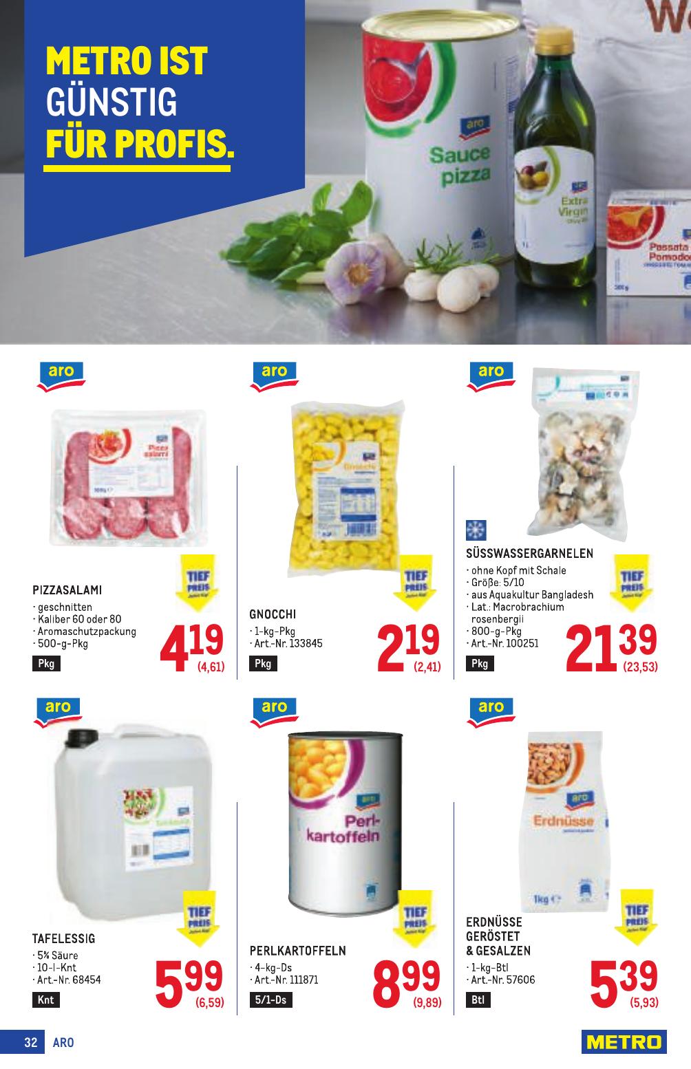 Metro Profi flyer page