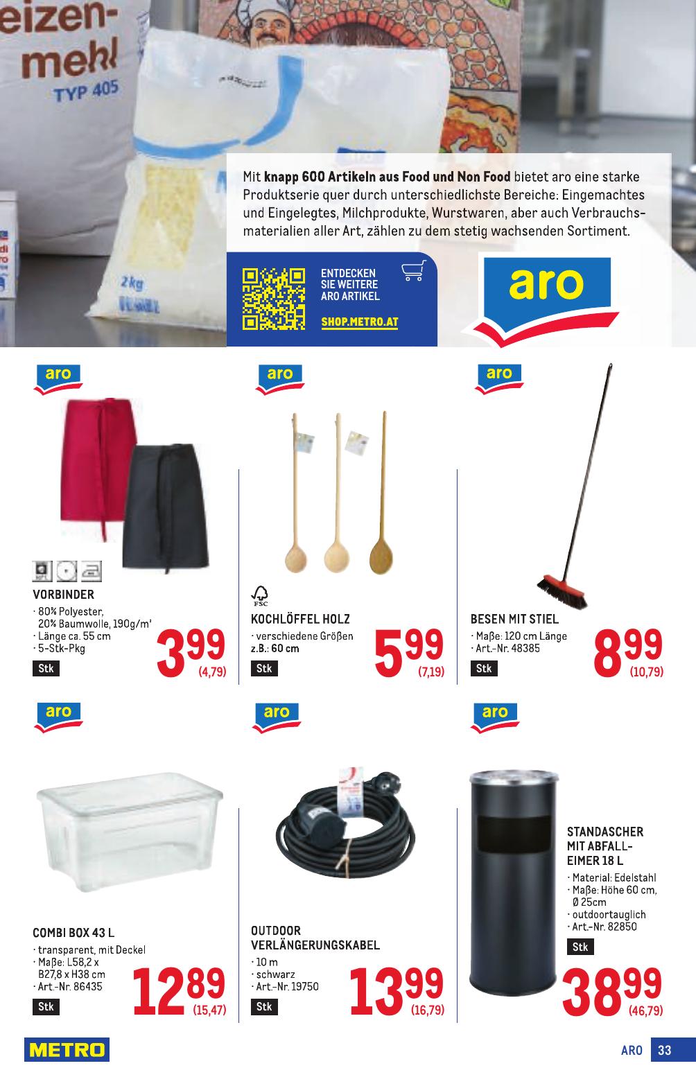 Metro Profi flyer page