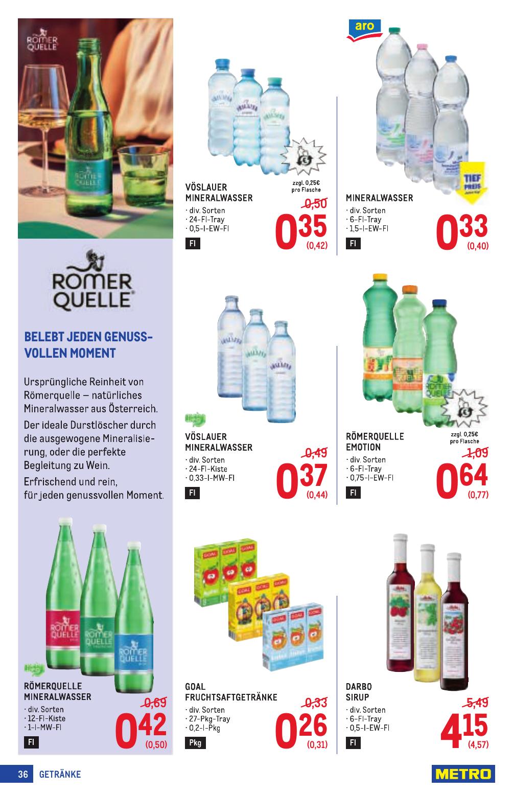 Metro Profi flyer page