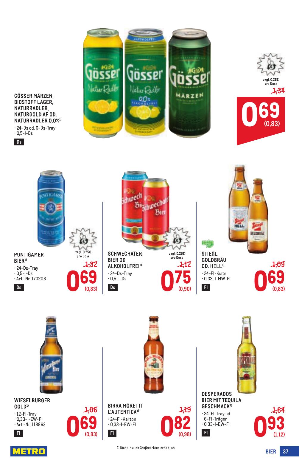 Metro Profi flyer page