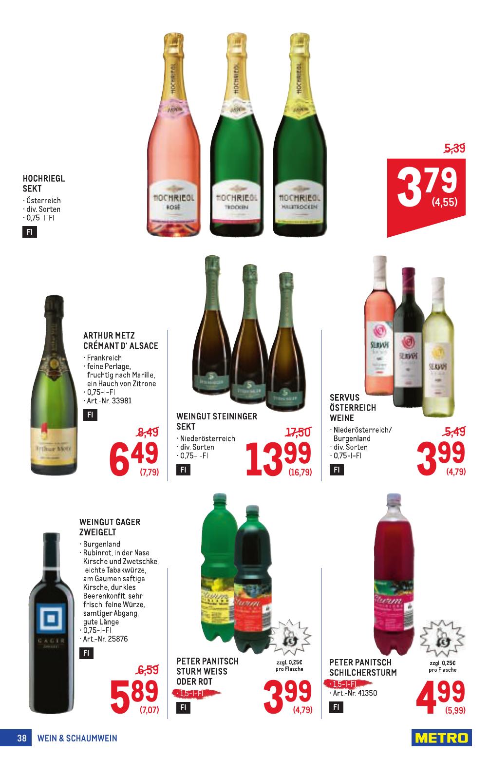 Metro Profi flyer page