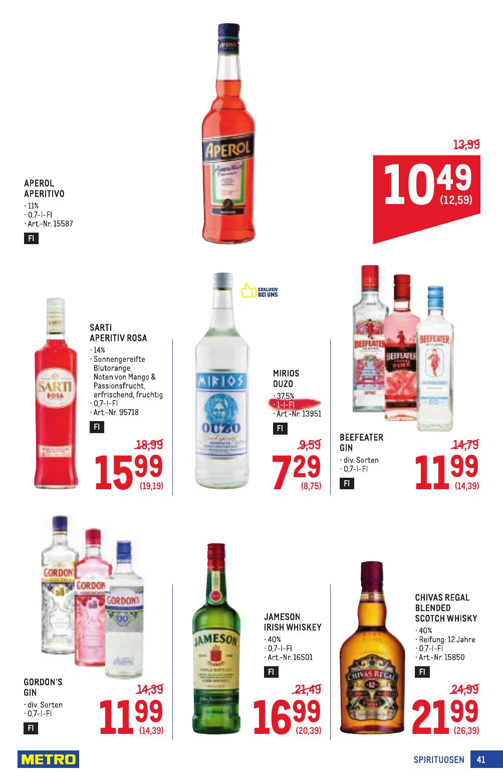 Metro Profi flyer page