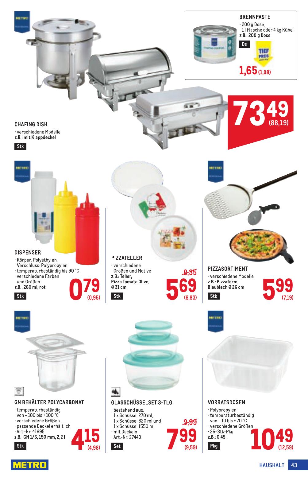 Metro Profi flyer page