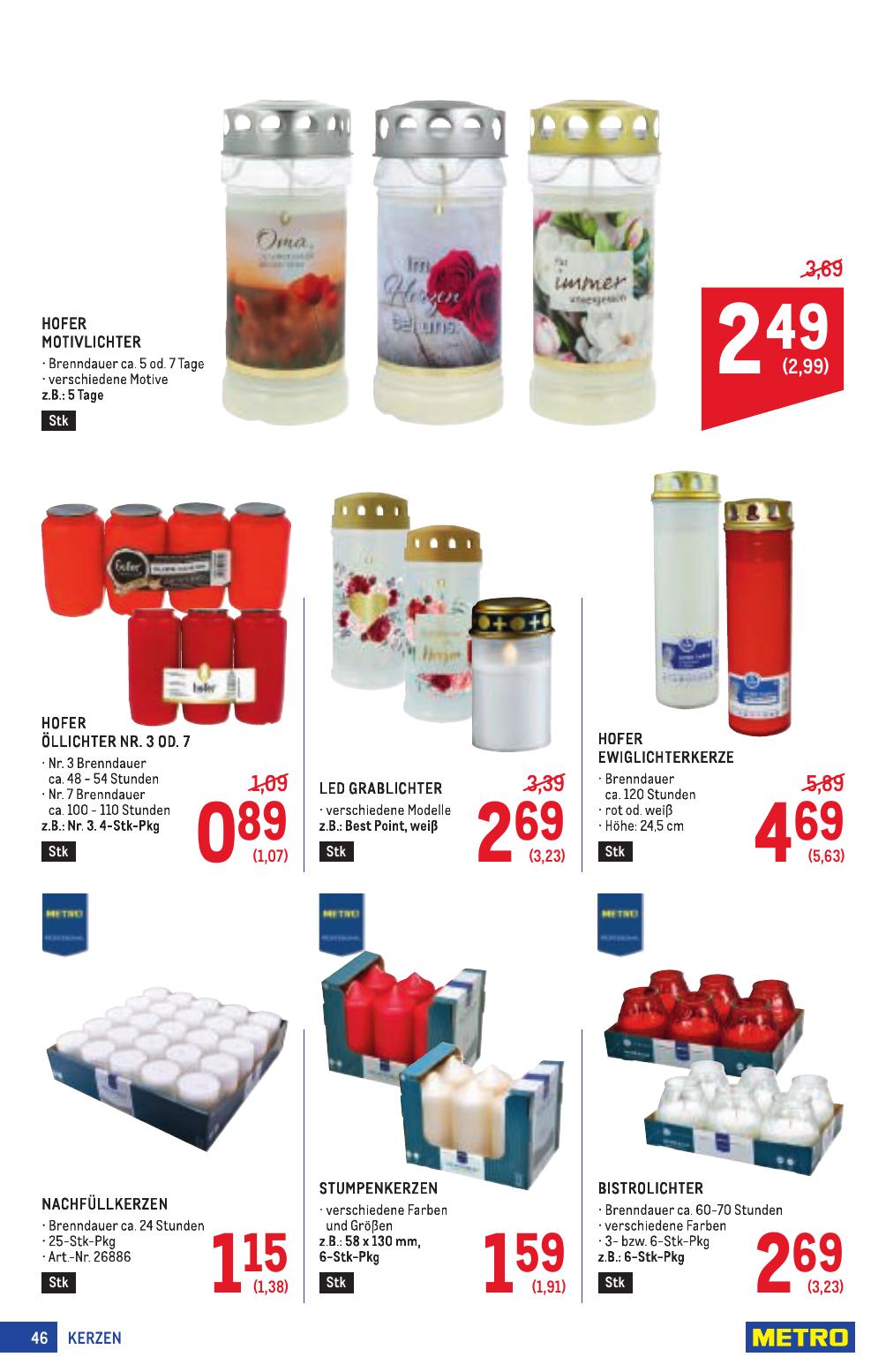 Metro Profi flyer page