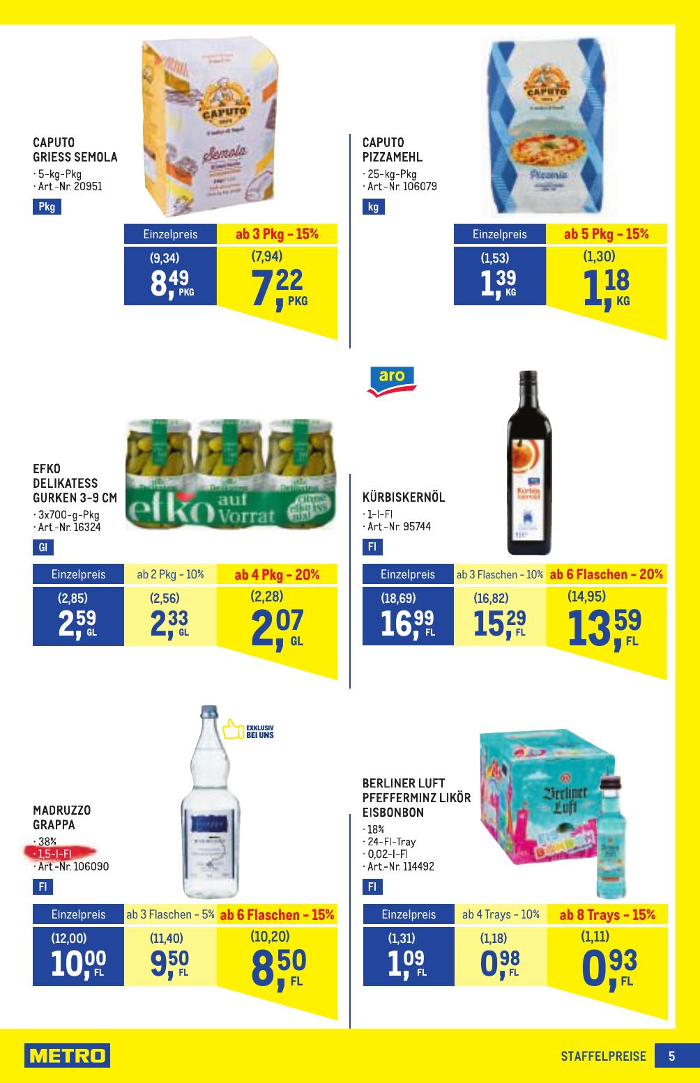 Metro Profi flyer page