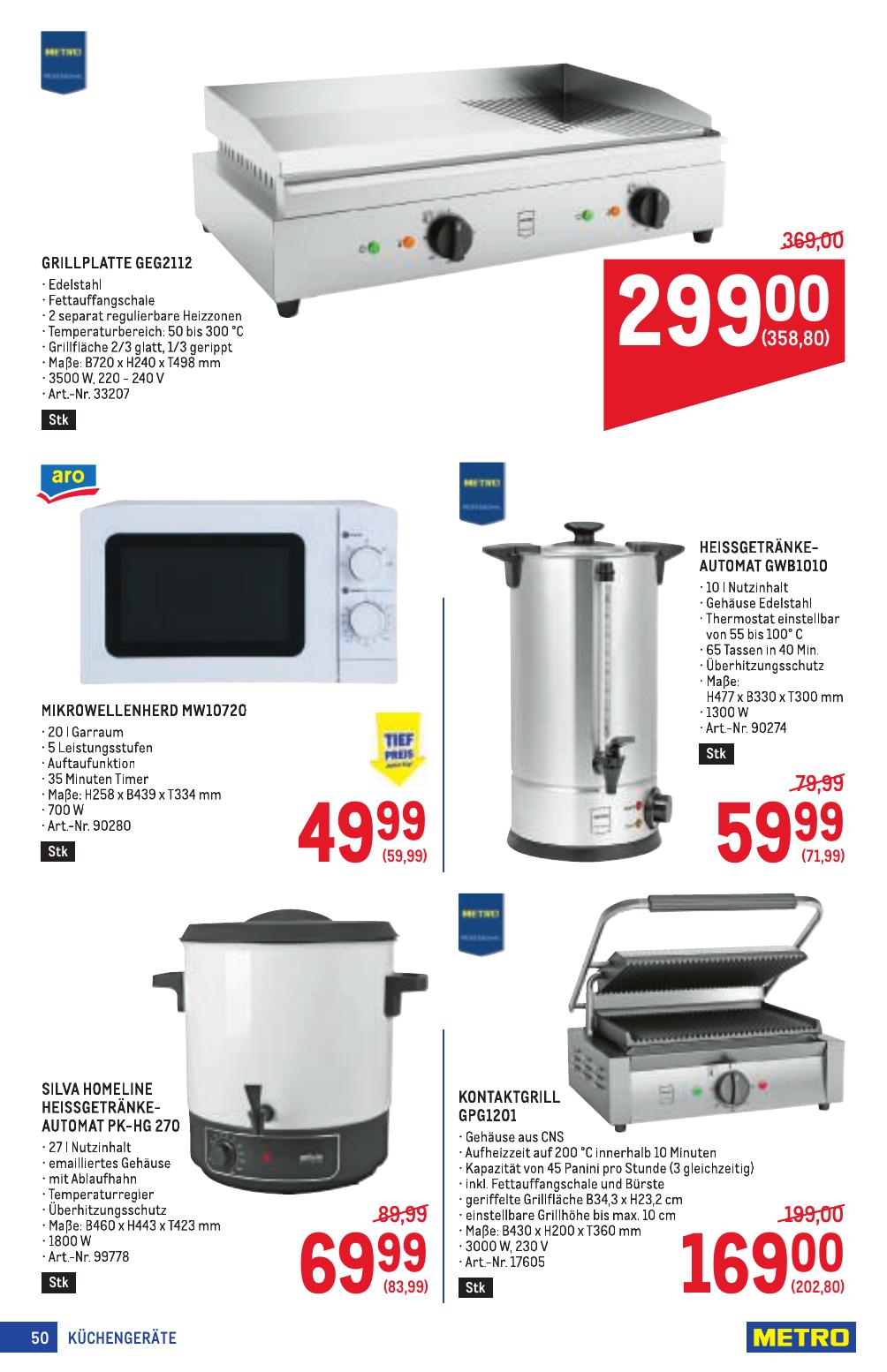 Metro Profi flyer page