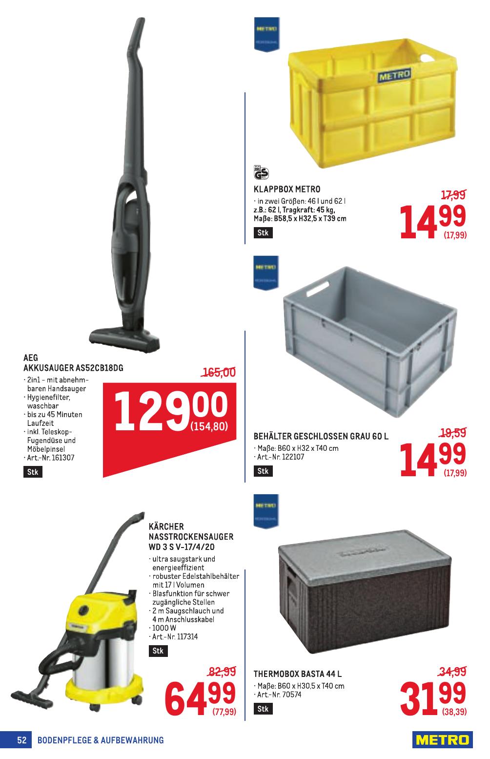 Metro Profi flyer page