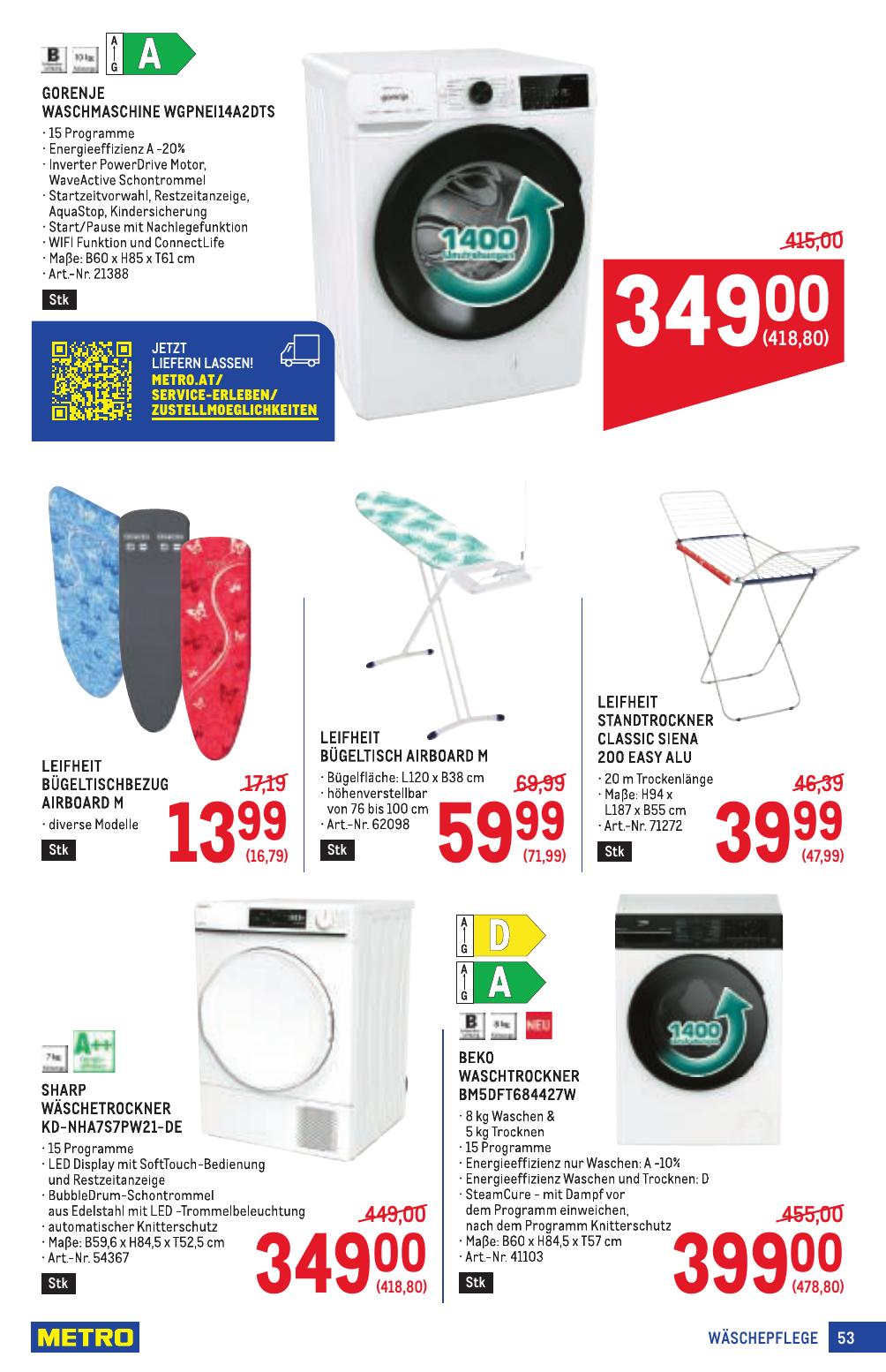 Metro Profi flyer page