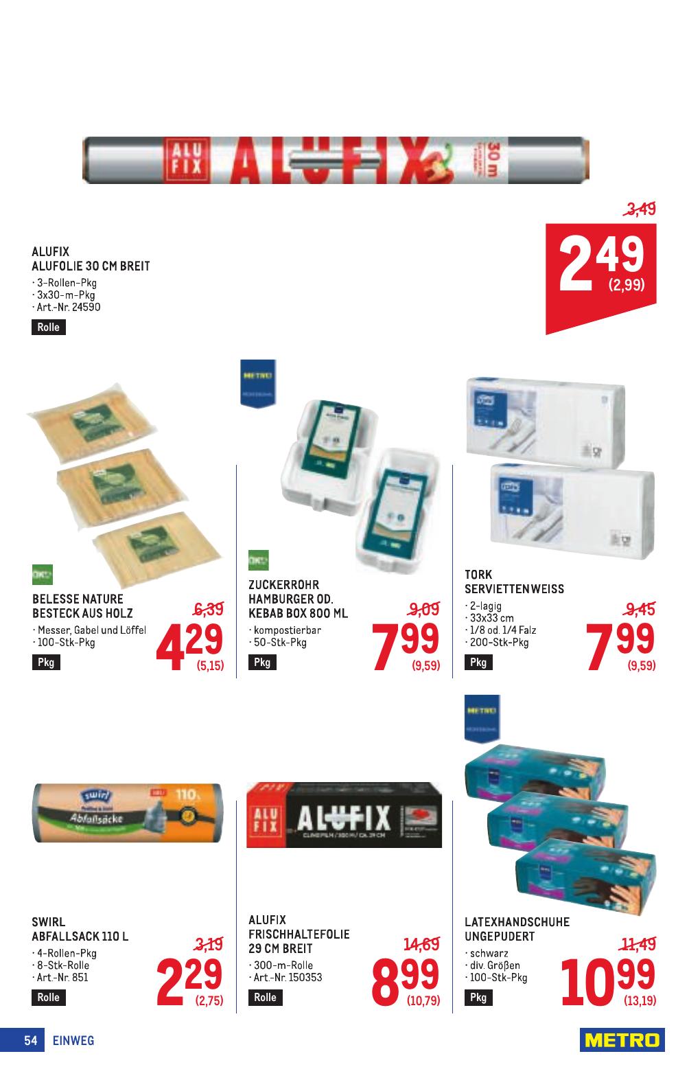 Metro Profi flyer page