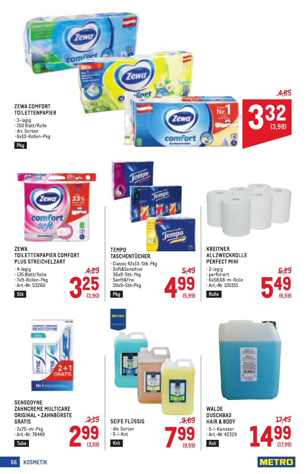 Metro Profi flyer page