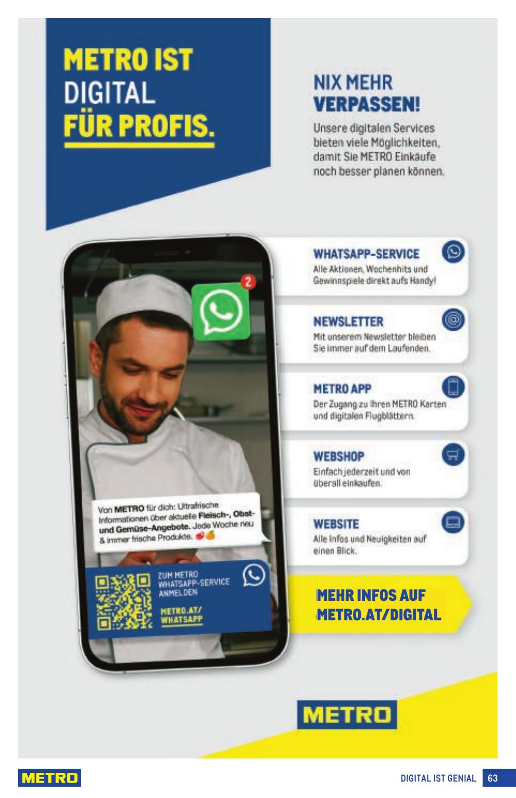 Metro Profi flyer page