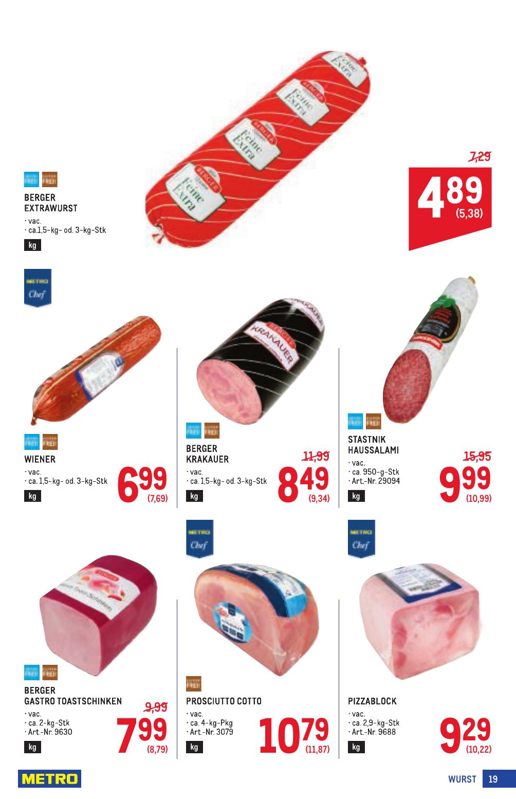 Metro Profi flyer page