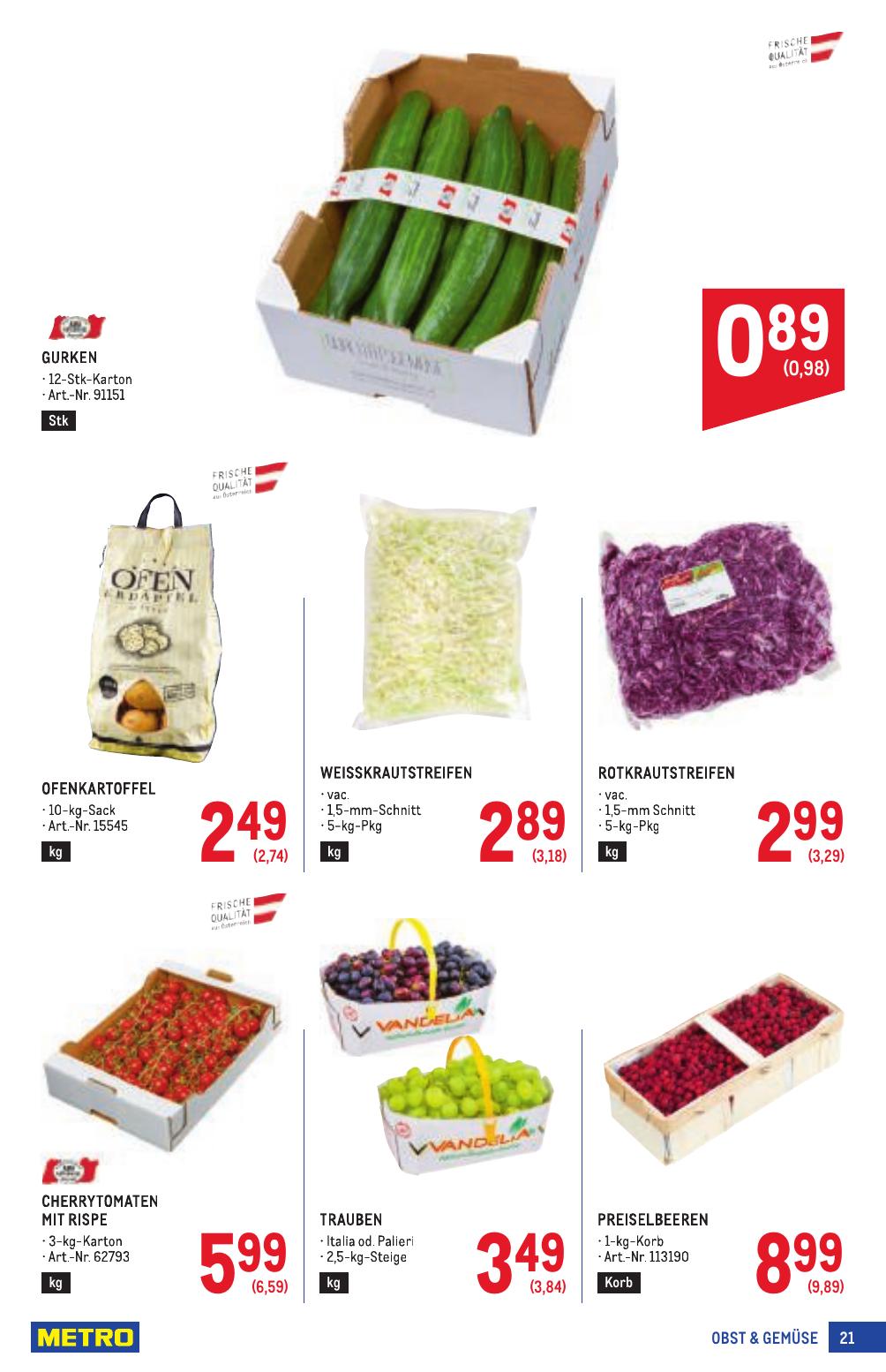 Metro Profi flyer page