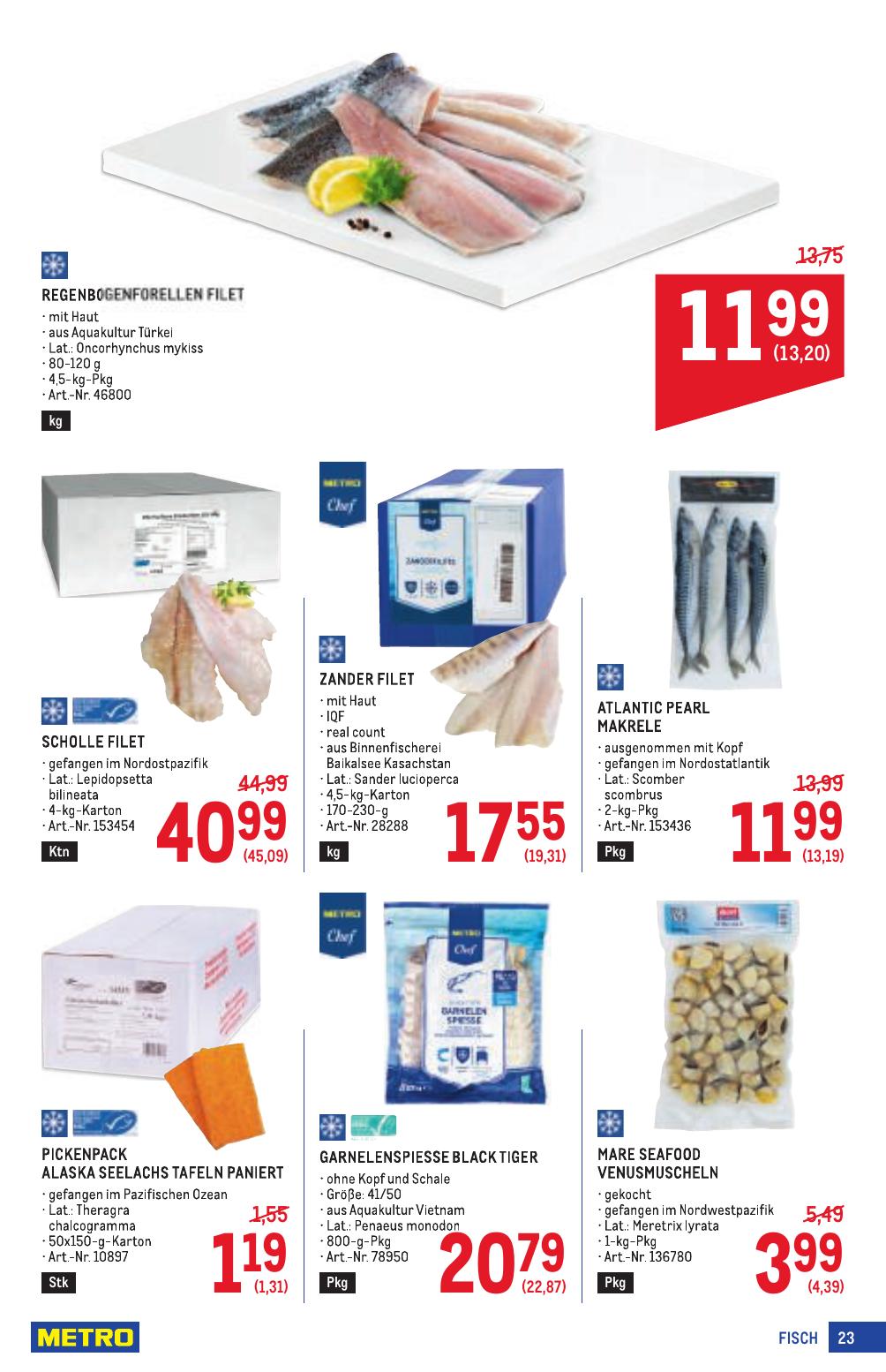 Metro Profi flyer page