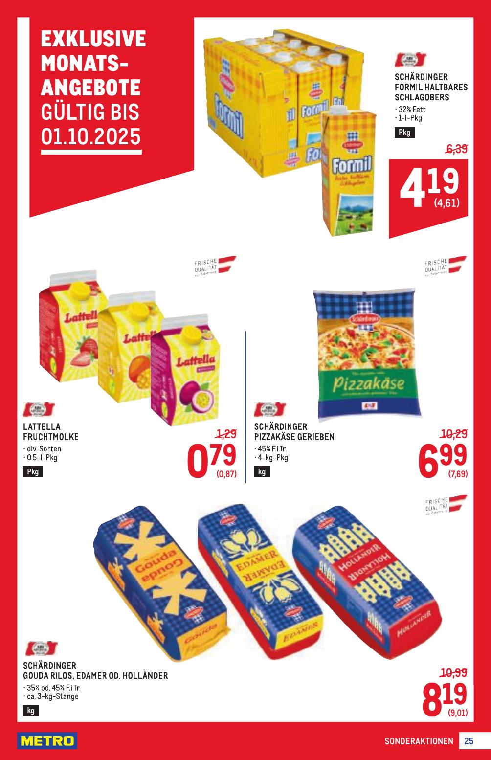 Metro Profi flyer page