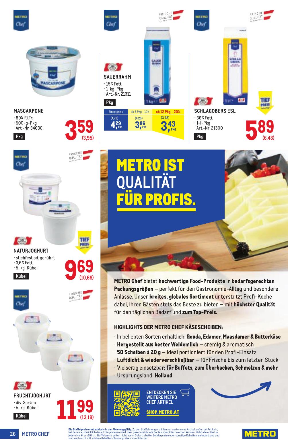 Metro Profi flyer page