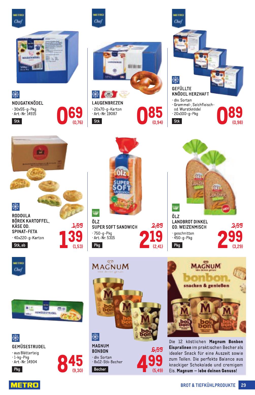 Metro Profi flyer page