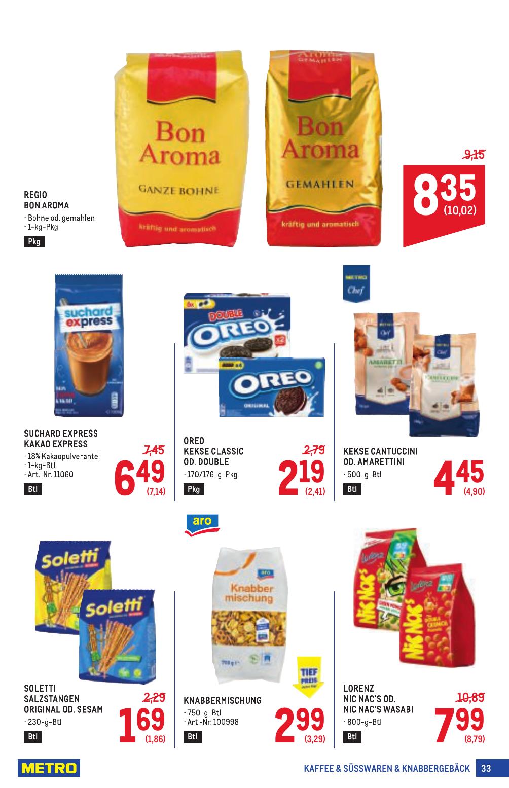 Metro Profi flyer page
