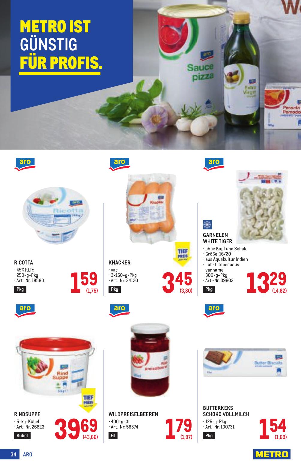 Metro Profi flyer page