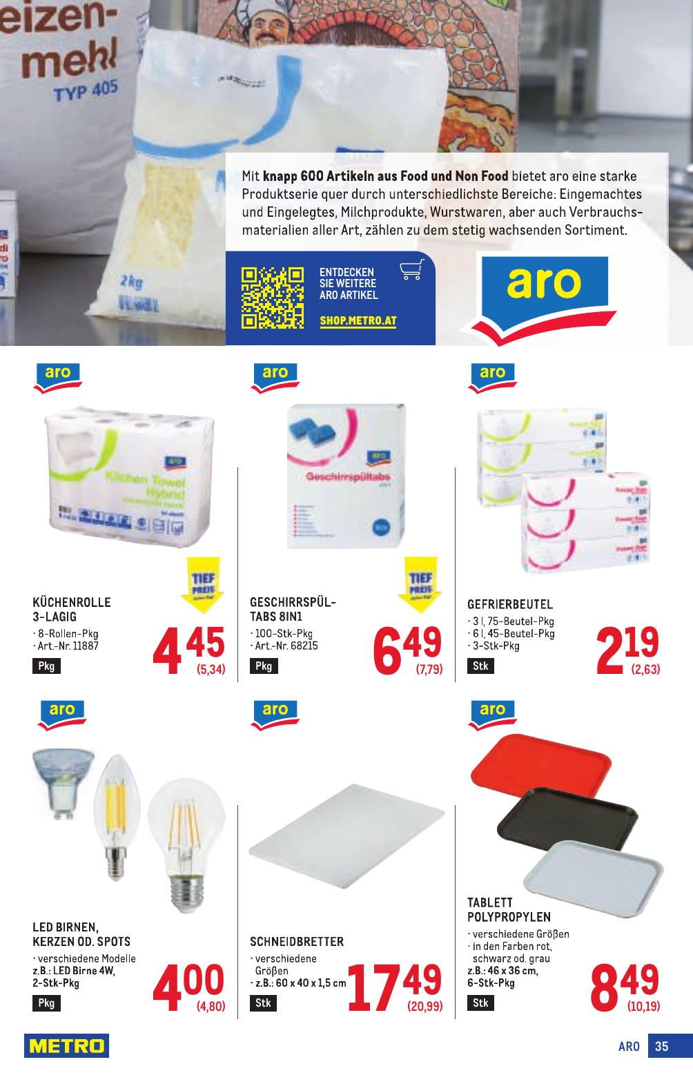 Metro Profi flyer page