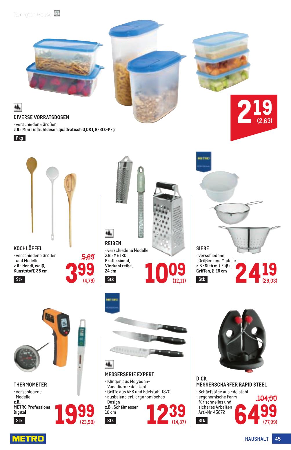 Metro Profi flyer page