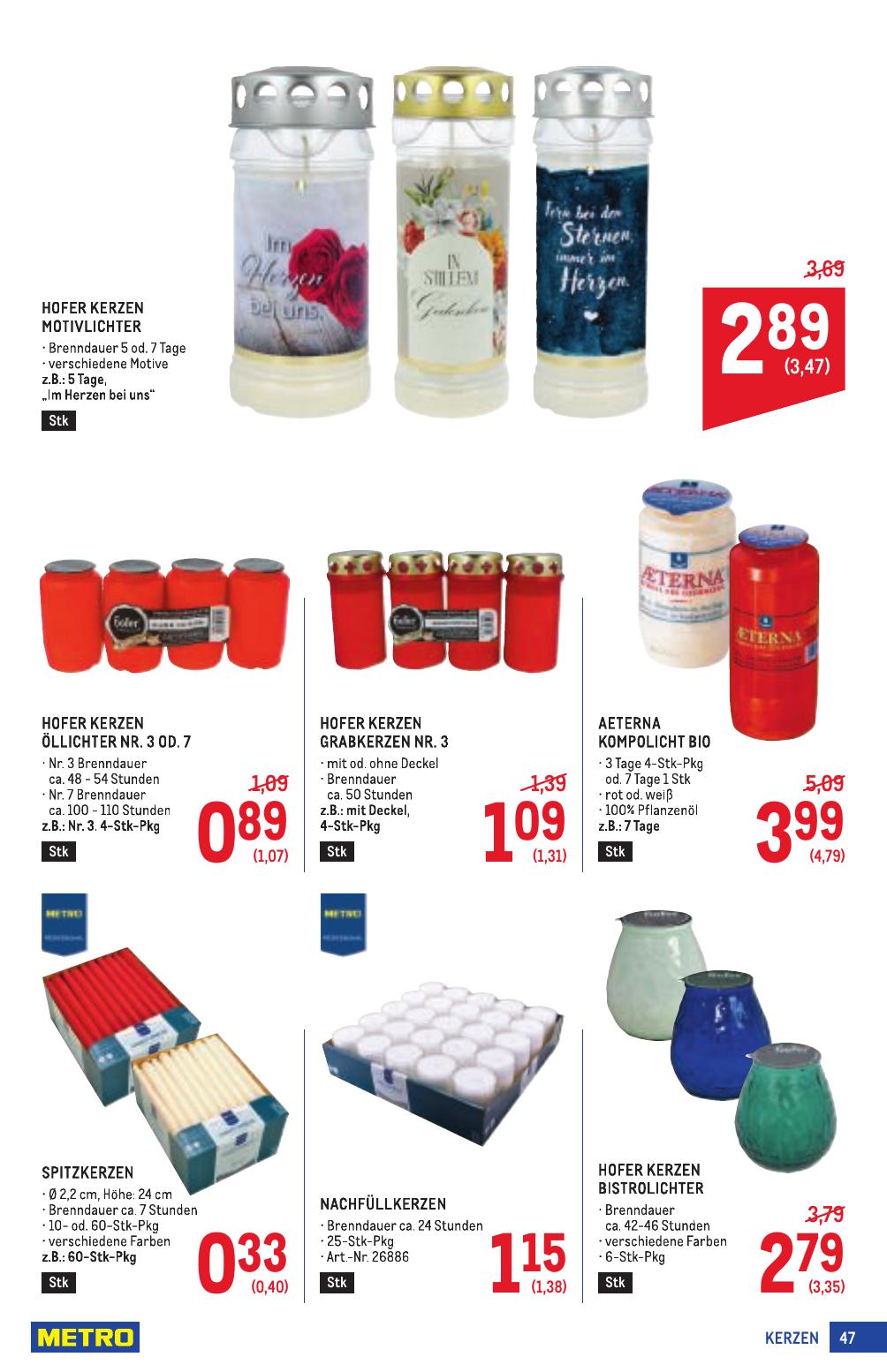 Metro Profi flyer page
