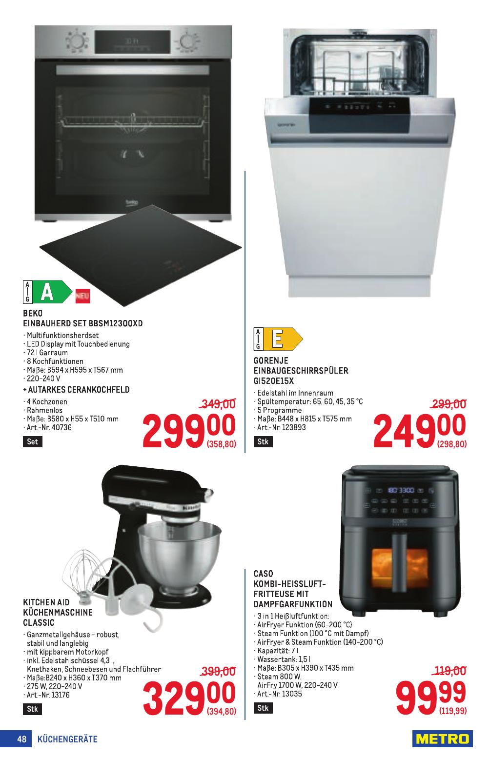 Metro Profi flyer page