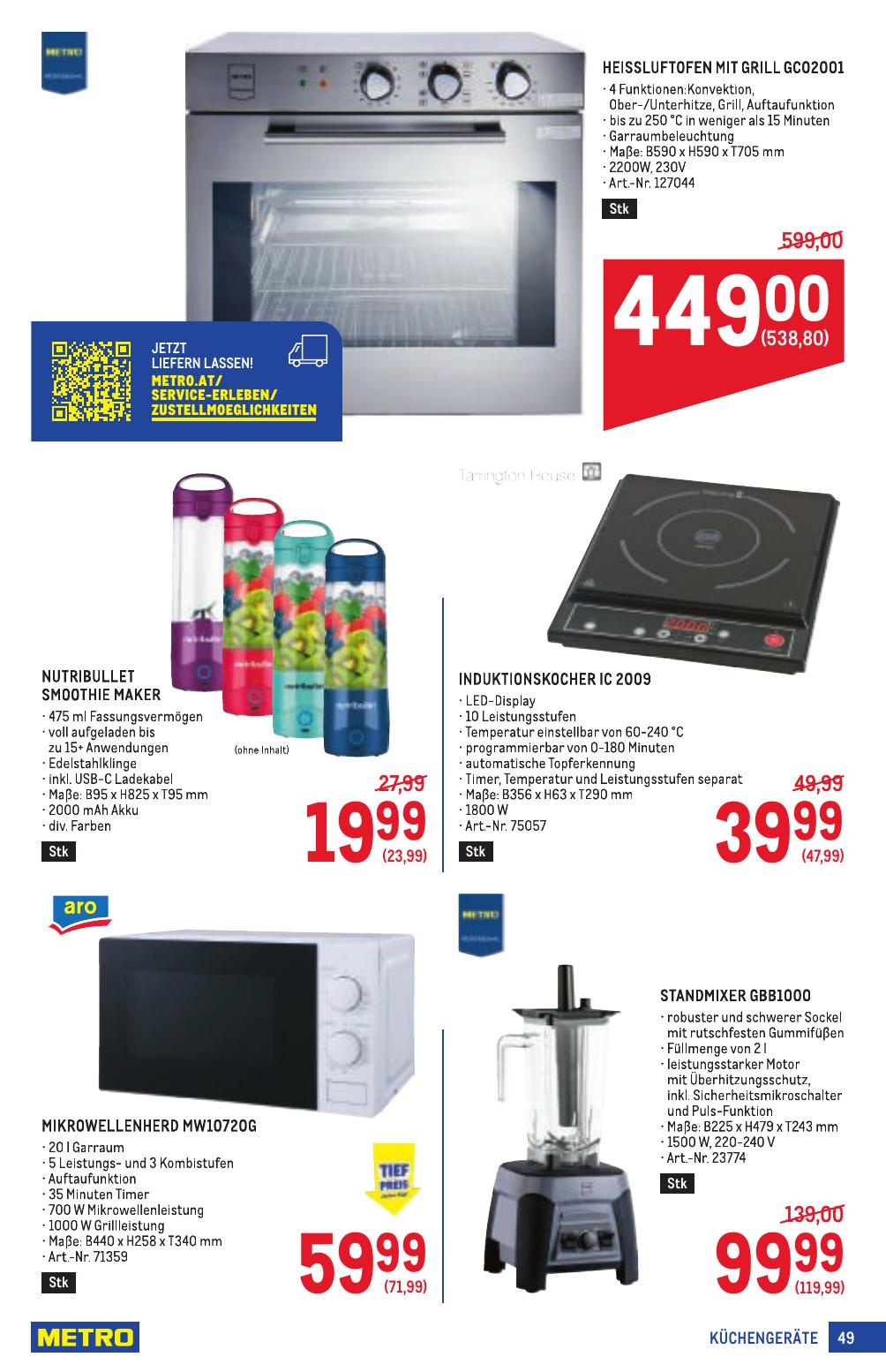 Metro Profi flyer page