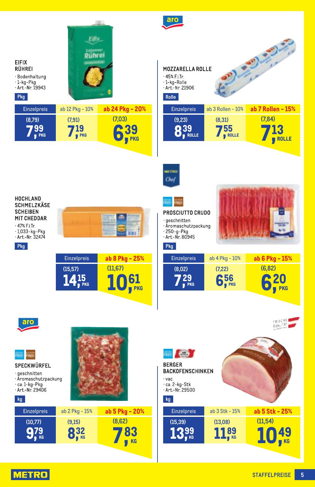 Metro Profi flyer page