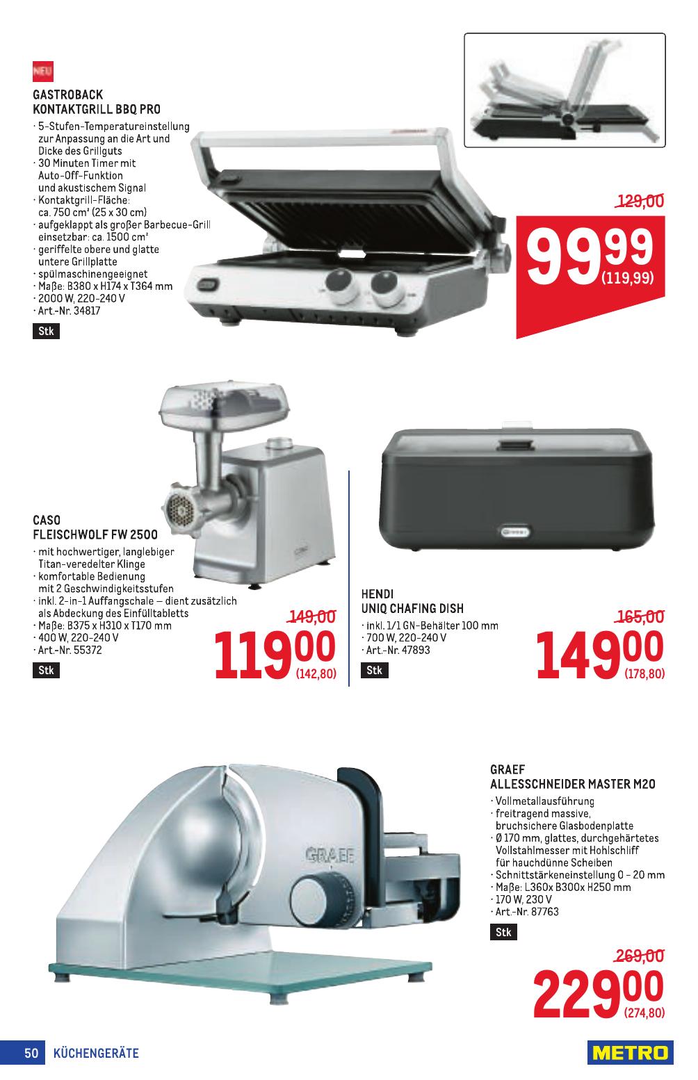 Metro Profi flyer page