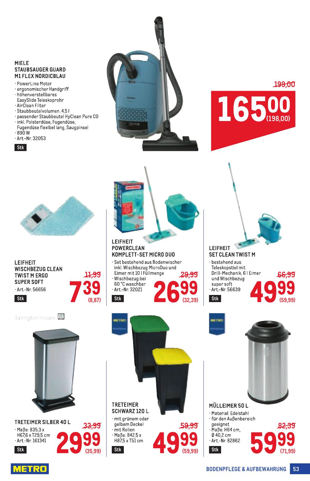 Metro Profi flyer page