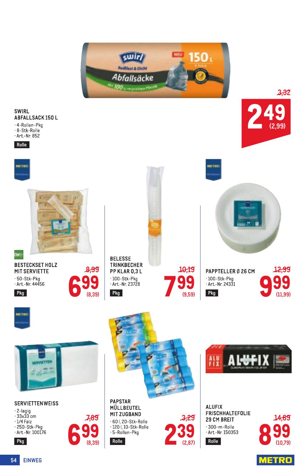 Metro Profi flyer page