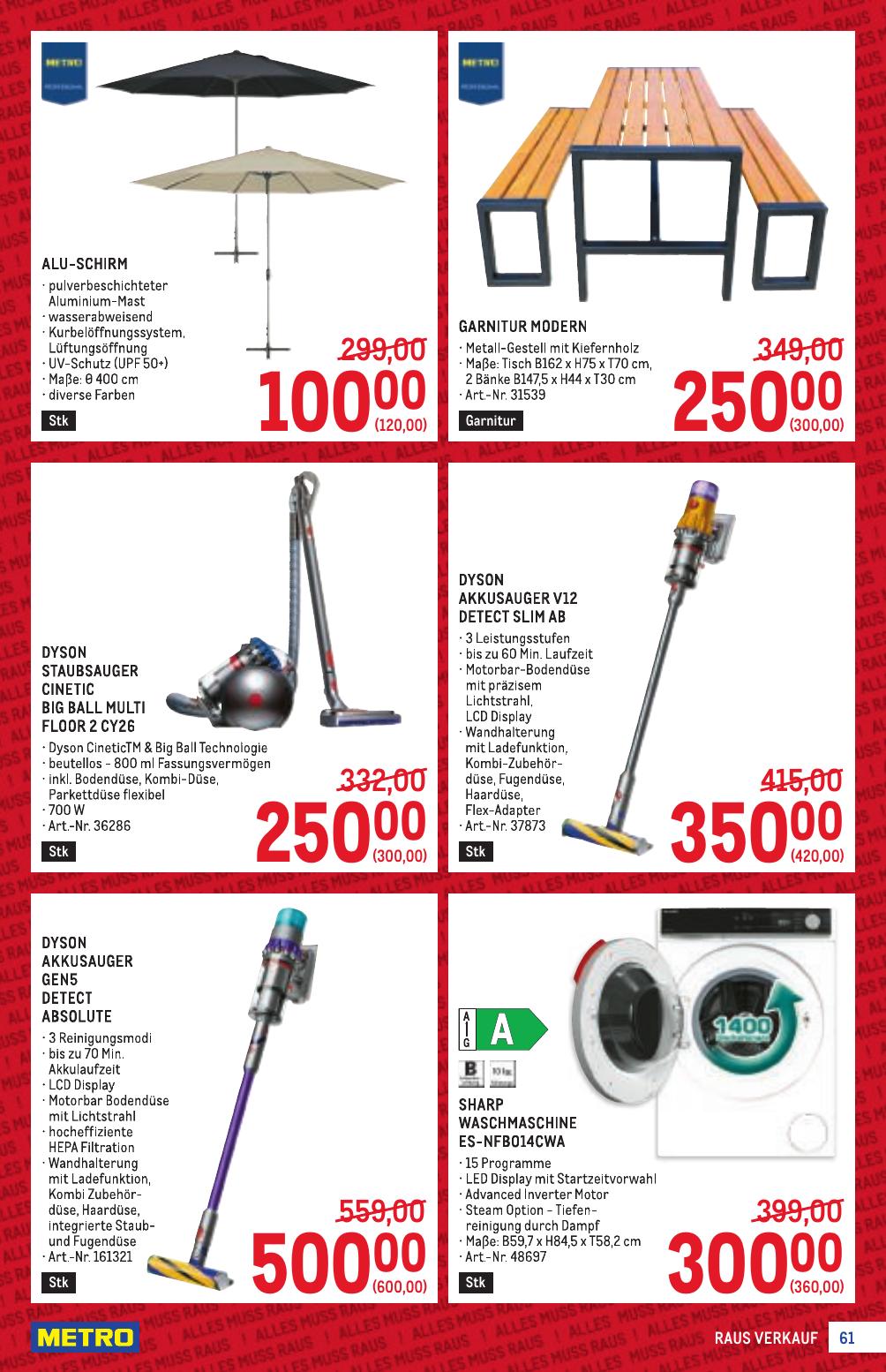 Metro Profi flyer page