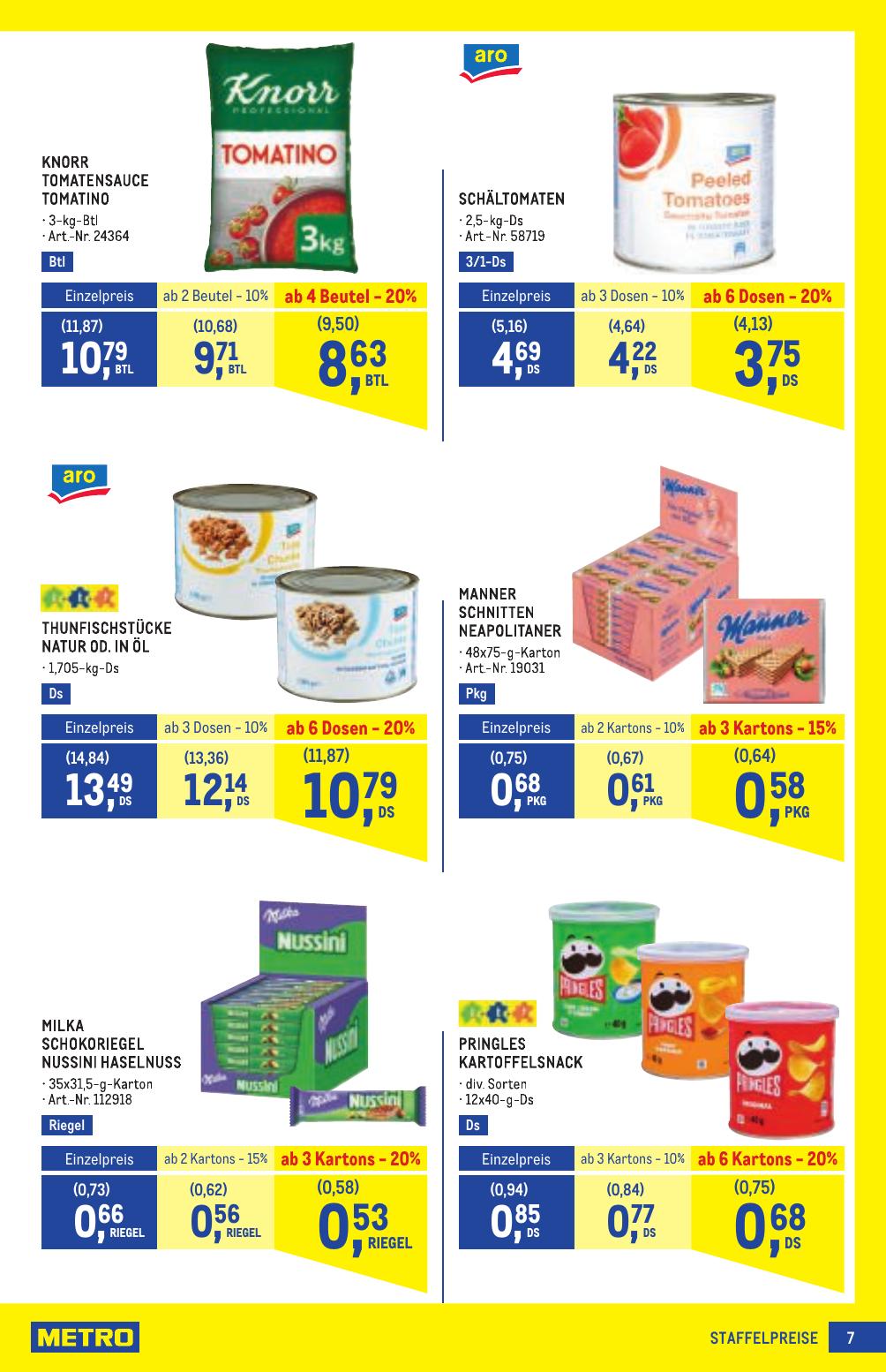 Metro Profi flyer page