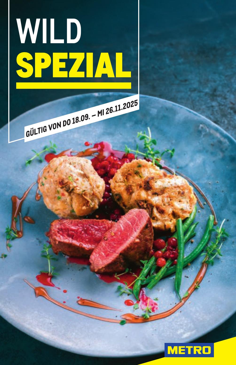 Metro Spezial flyer page