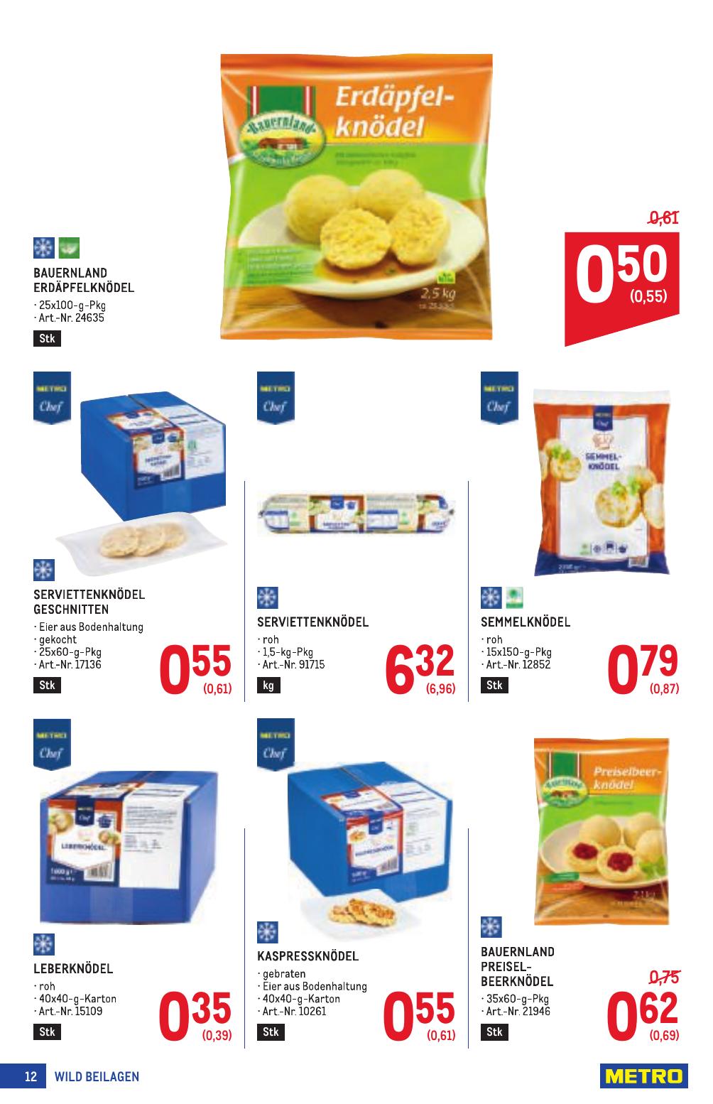 Metro Spezial flyer page