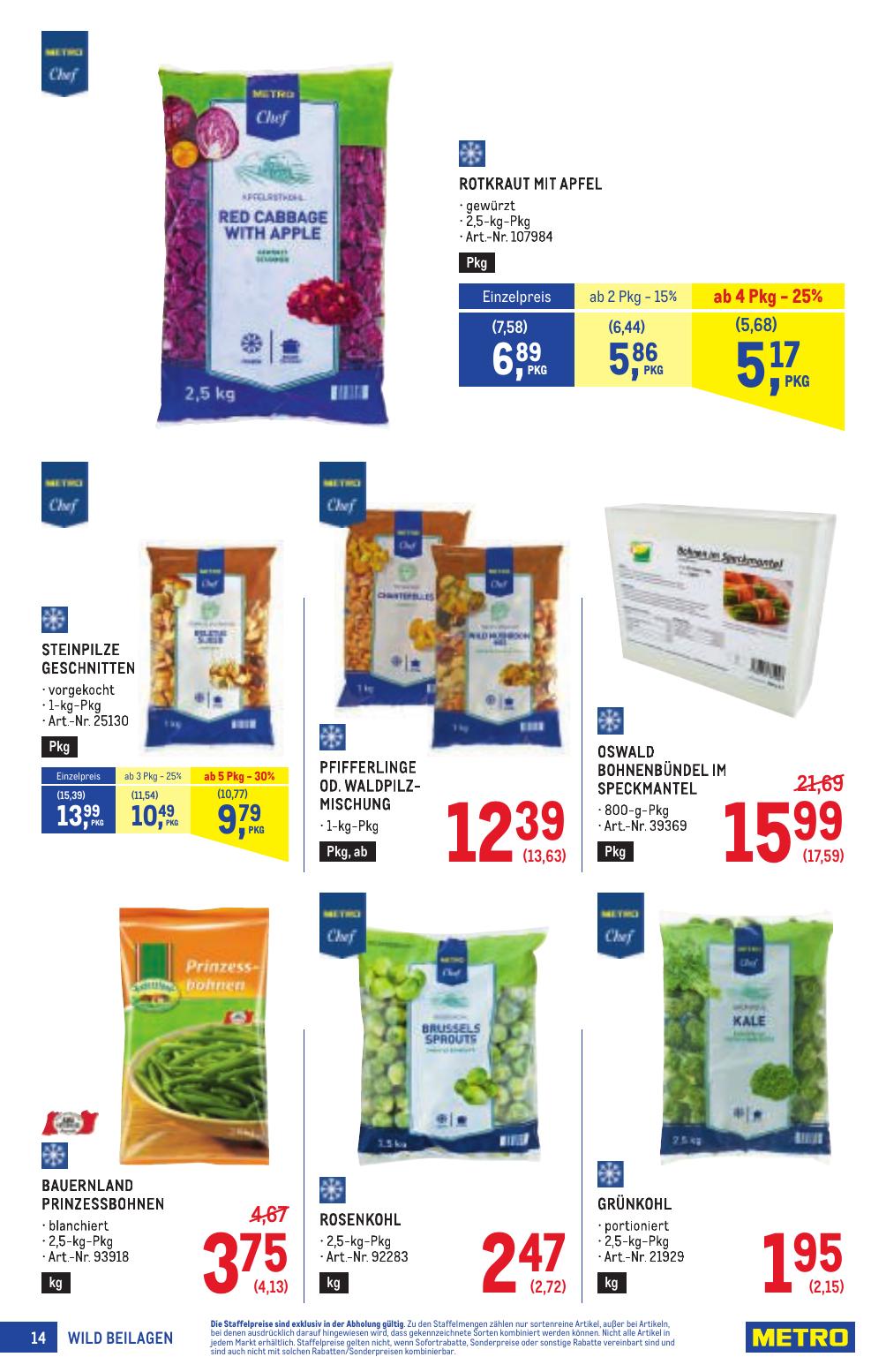 Metro Spezial flyer page