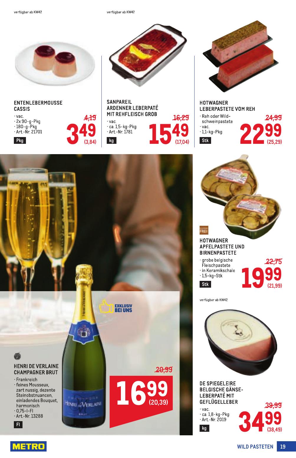 Metro Spezial flyer page