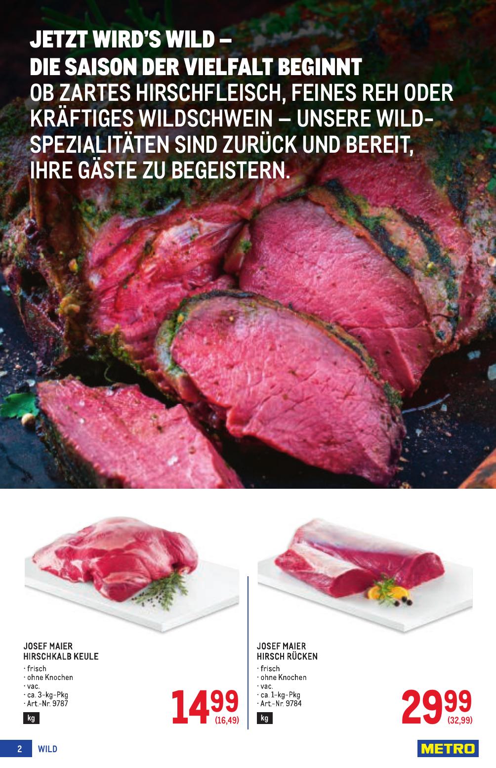 Metro Spezial flyer page