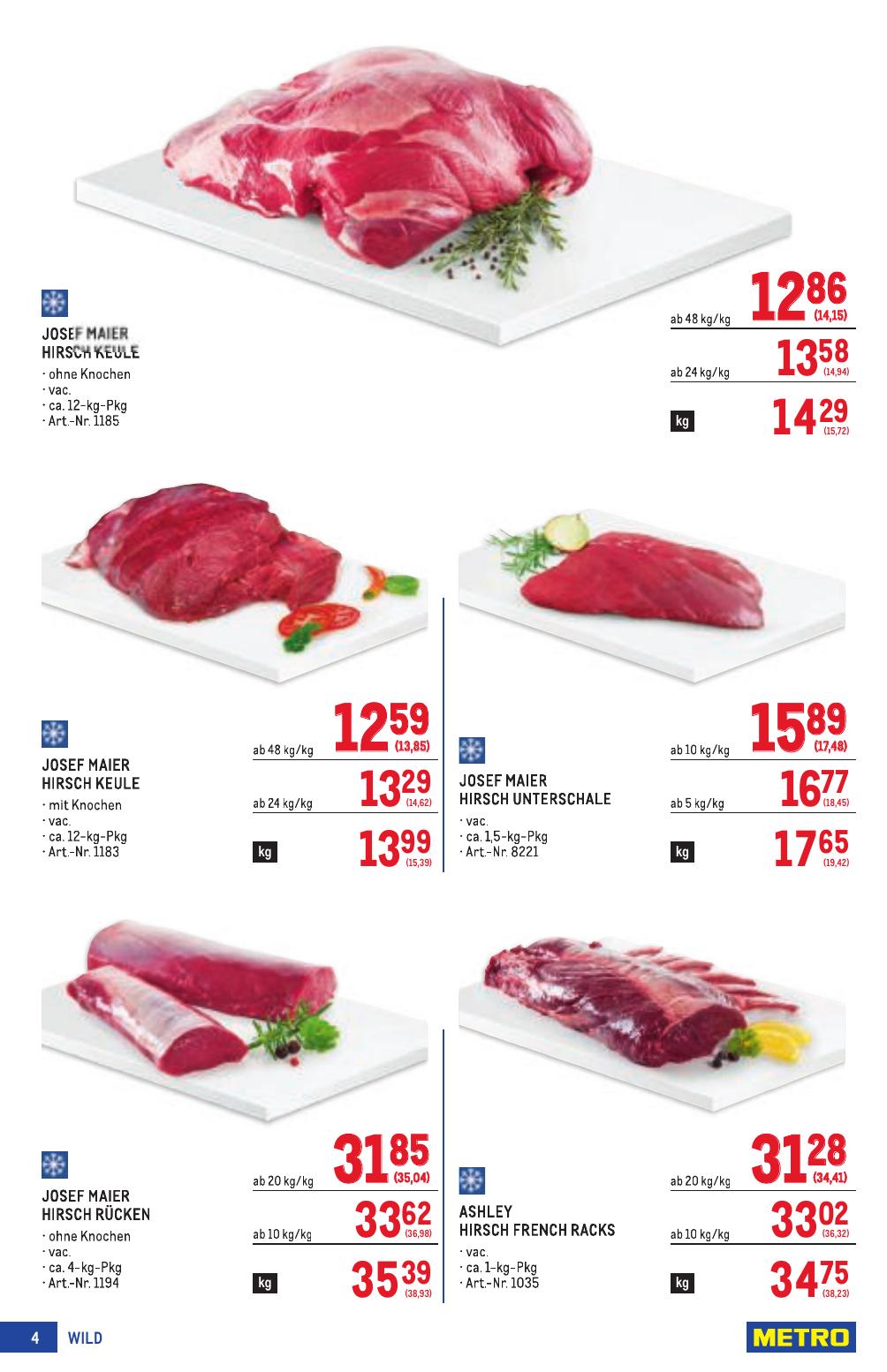 Metro Spezial flyer page