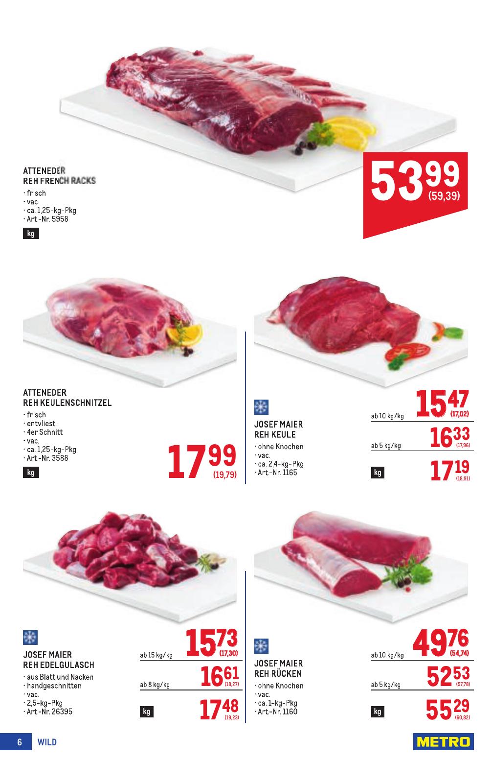 Metro Spezial flyer page