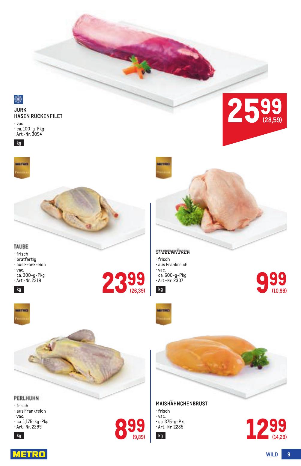 Metro Spezial flyer page