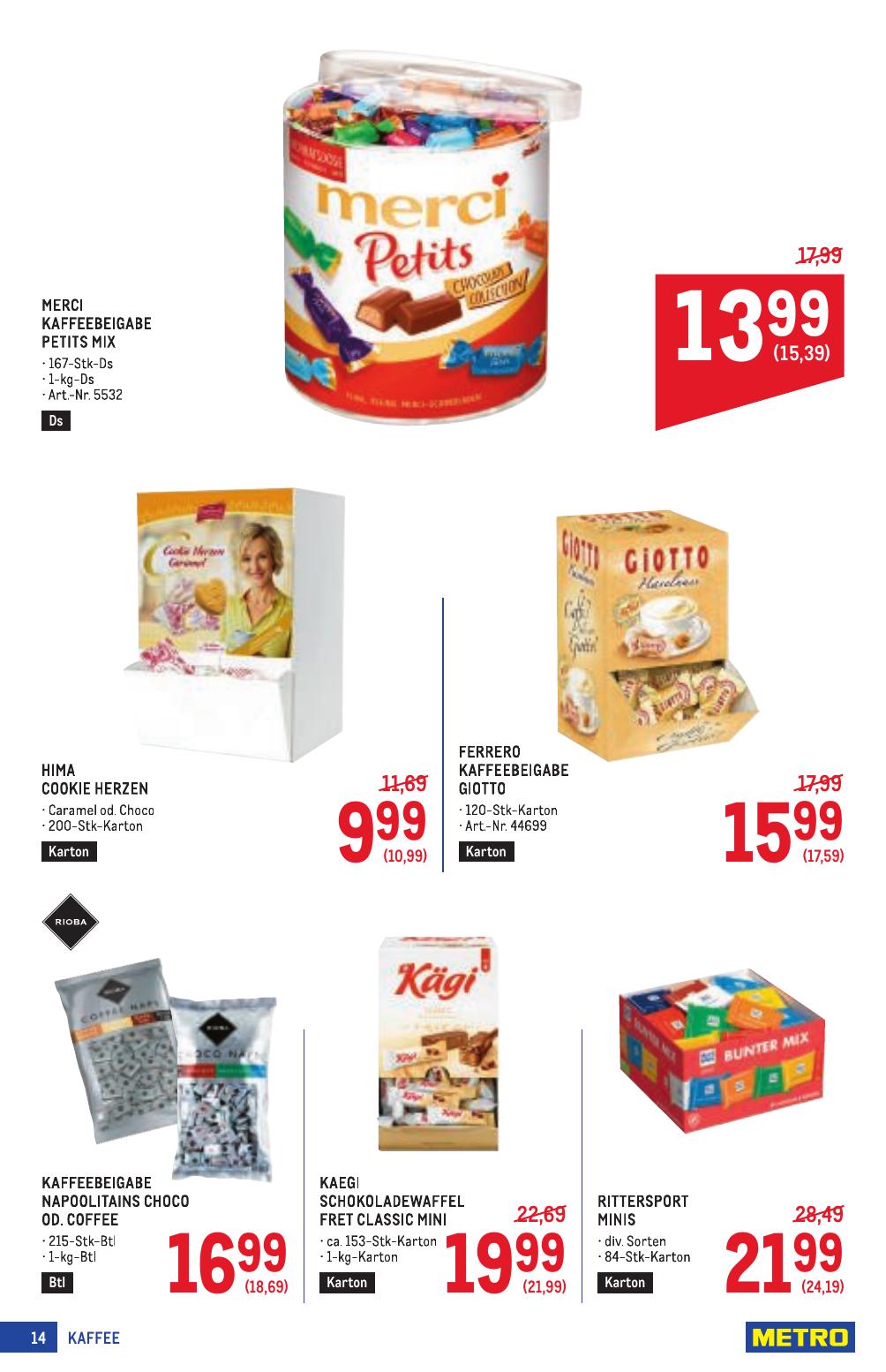 Metro Spezial flyer page