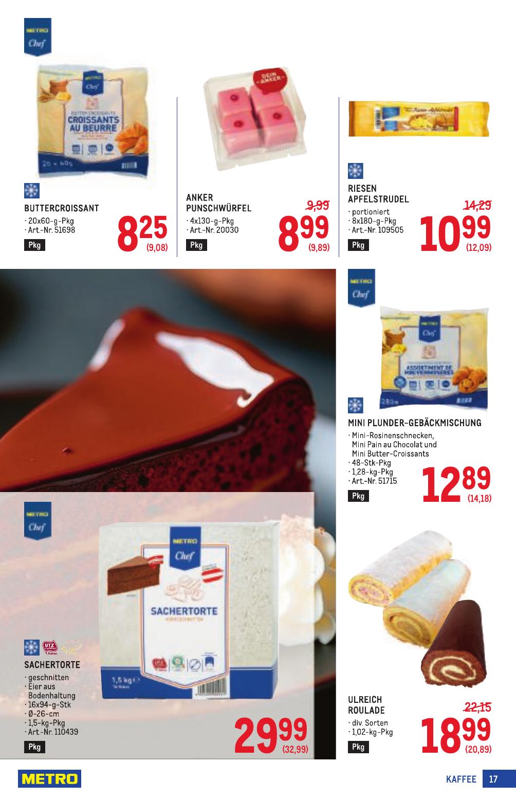 Metro Spezial flyer page