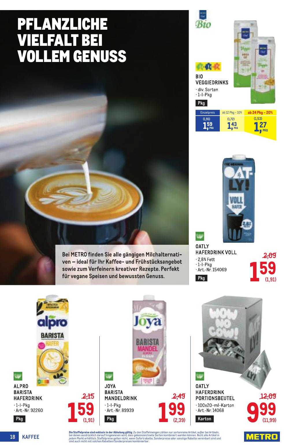 Metro Spezial flyer page