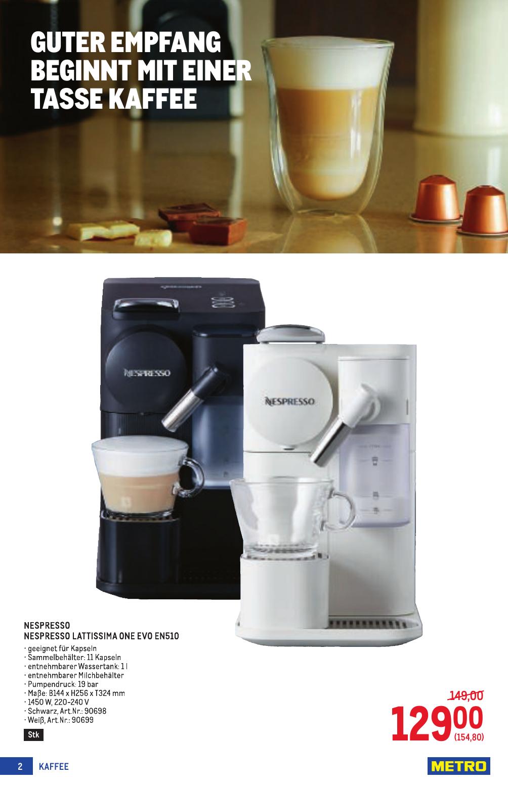 Metro Spezial flyer page