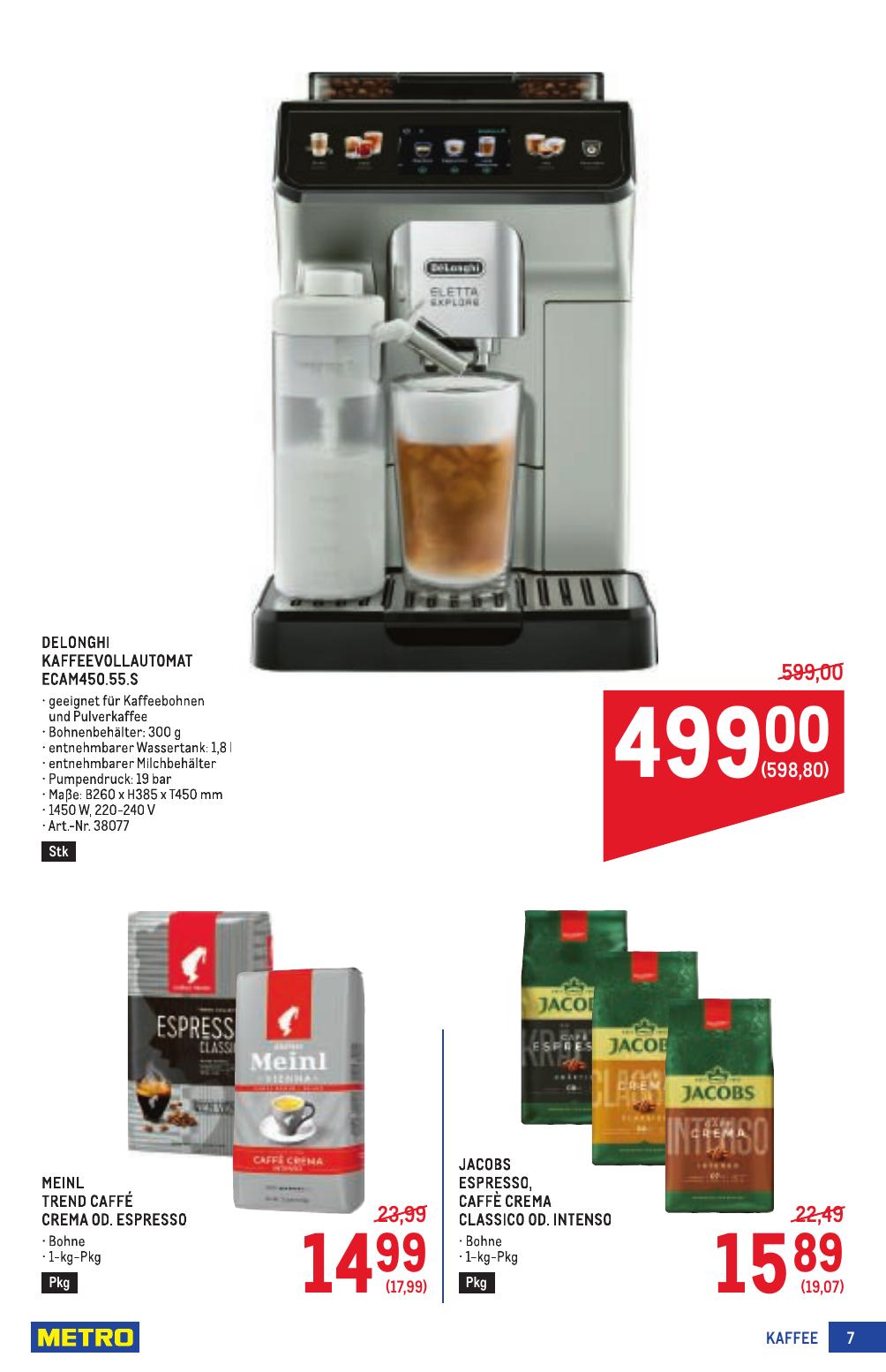 Metro Spezial flyer page