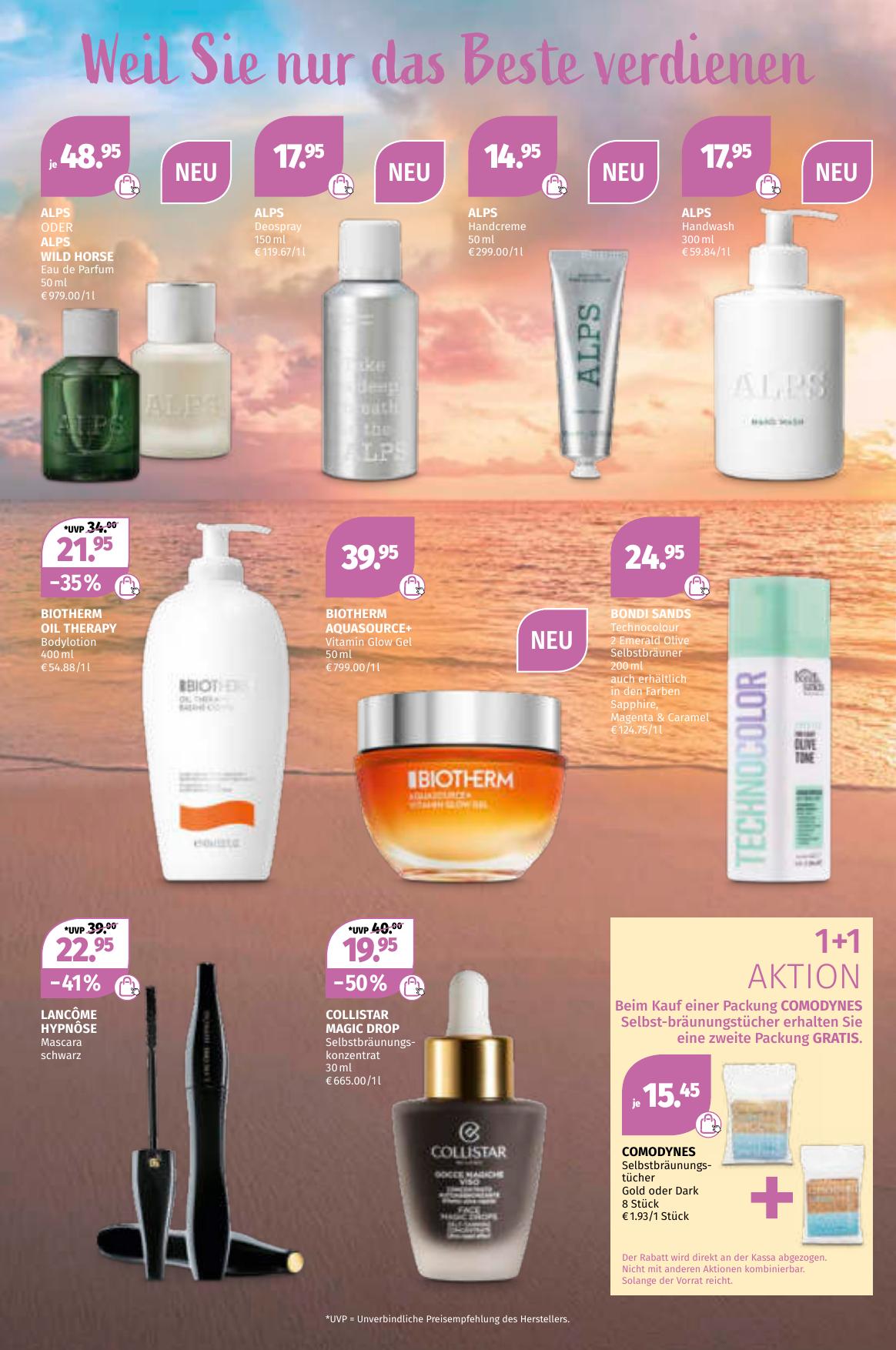 MÃ¼ller Parfumerie flyer page
